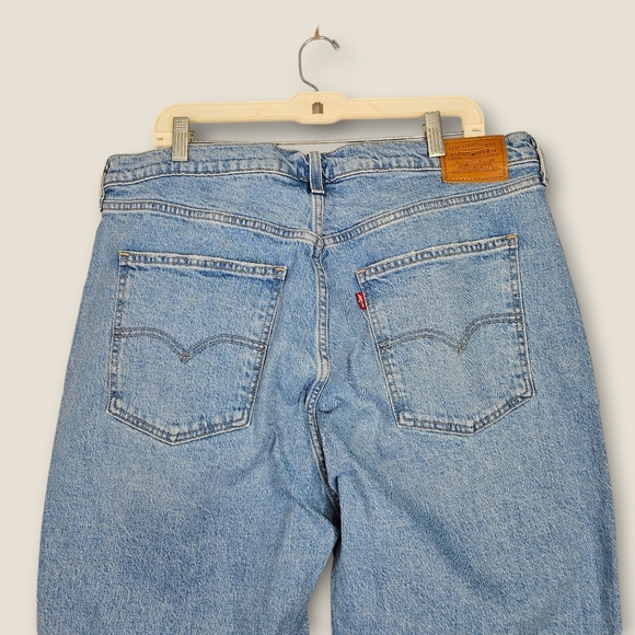 Levi's 70's High Rise Slim Straight Jean Women's Size 18W Premium Denim 30" L - Picture 12 of 15
